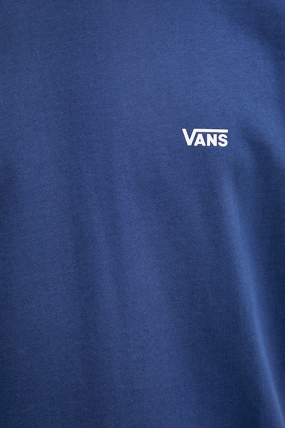 Vans t-shirt męski bawełniany VN000R9XFOB1 niebieski