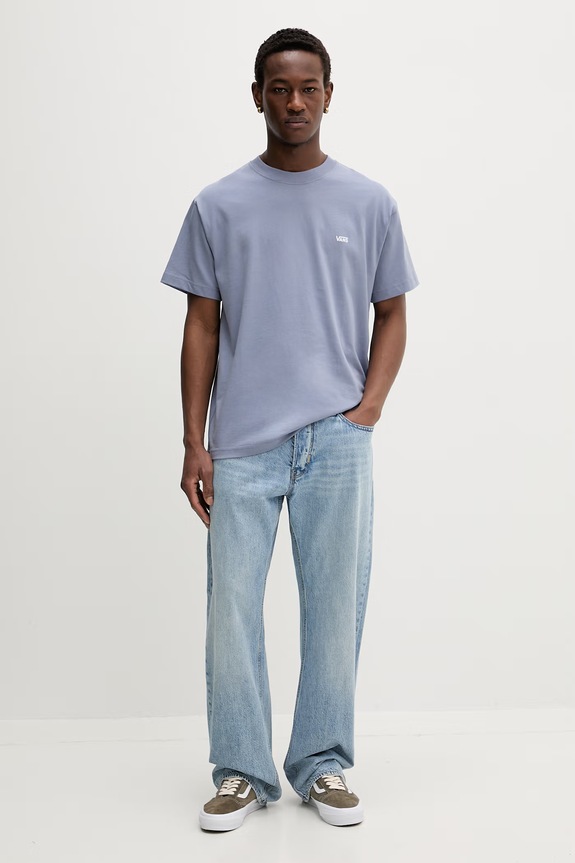 Vans tricou pentru bărbați, din bumbac VN000R9XFOI1 albastru SS26