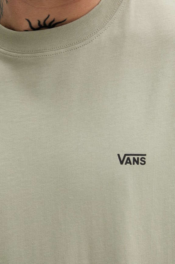 Vans pánske bavlnené tričko VN000R9XFSG1 zelená