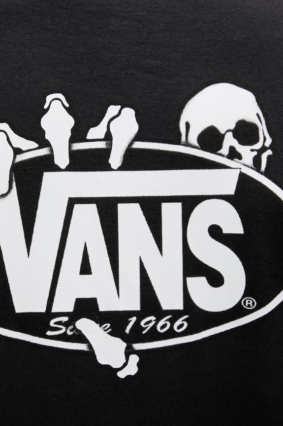 Vans T-shirt męski bawełniany VN000SWTBLK1 czarny