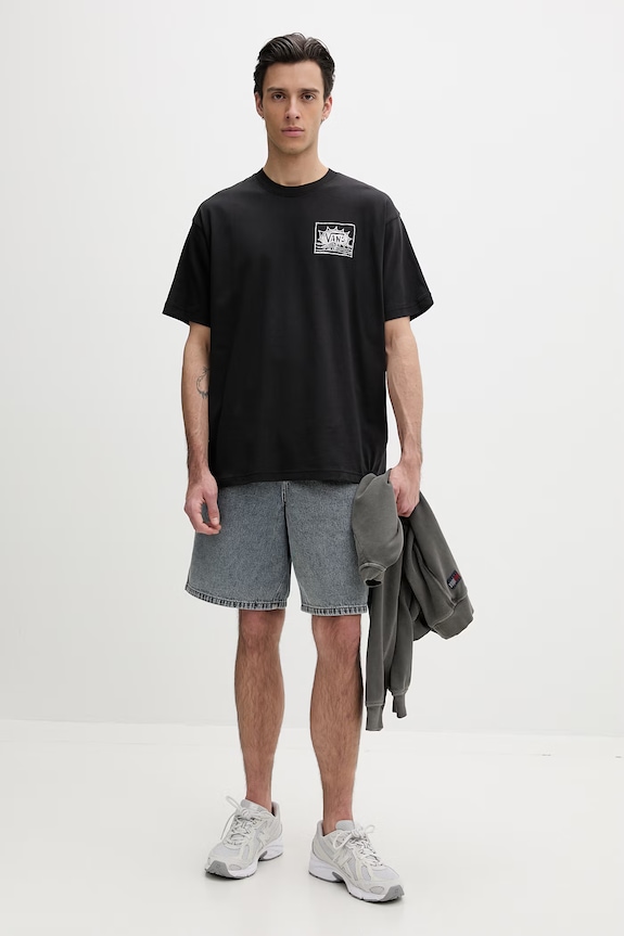 Vans basic tričko pánské bavlněné VN000TRGBLK1 černá SS26