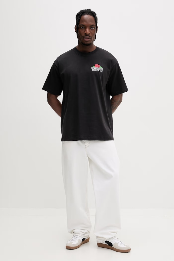 Vans tricou basic pentru bărbați, din bumbac VN000VW1BLK1 negru SS26