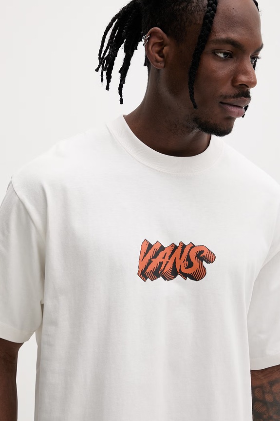 Vans tričko dámske bavlnené béžová VN000VY1C9F1