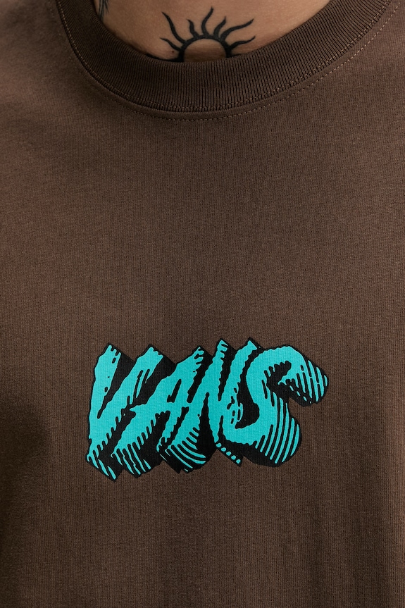 Vans tricou pentru bărbați, din bumbac VN000VY1FST1 maro