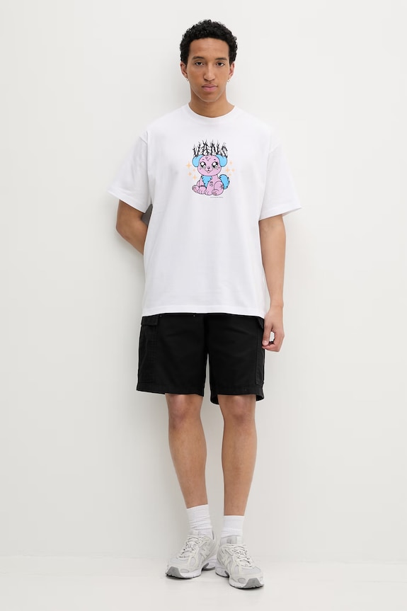 Vans T-shirt męski bawełniany VN000W00WHT1 biały SS26