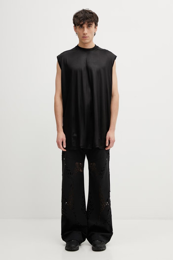 Rick Owens DRKSHDW Tarp top Men's DU01F4158.JL black