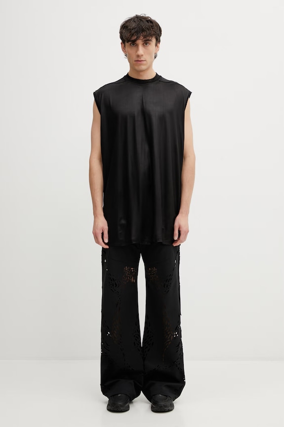 Rick Owens DRKSHDW Tarp top Men's DU01F4158.JL black