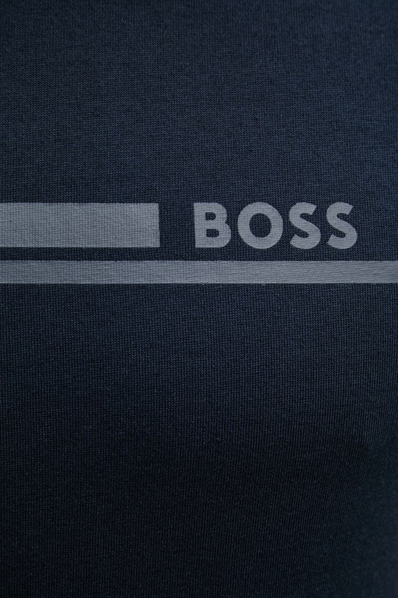 BOSS lounge t-shirt Ανδρικό βαμβακερό Shirt σκούρο μπλε 50561470