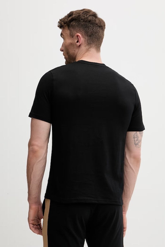 Odjeća BOSS homewear majica kratkih rukava za muškarce od pamuka 50561470 crna