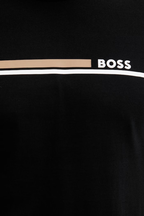 BOSS homewear majica kratkih rukava za muškarce od pamuka 50561470 crna
