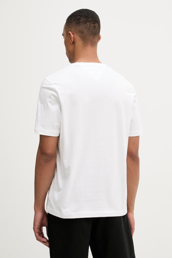 Odjeća Tommy Hilfiger majica za muškarce od pamuka MW0MW42364 bijela