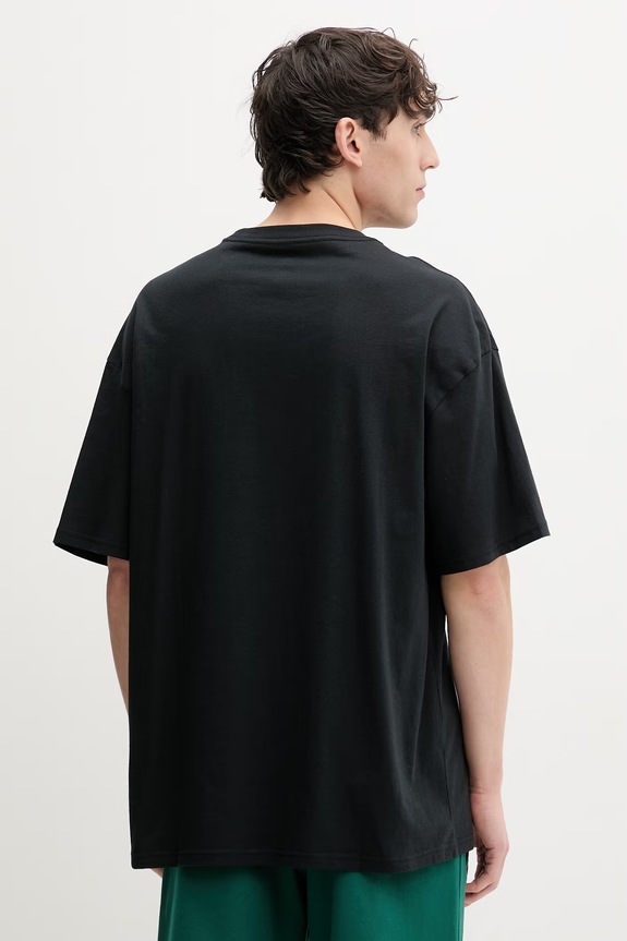 Abbigliamento Converse t-shirt da uomo in cotone CVM6T066 nero
