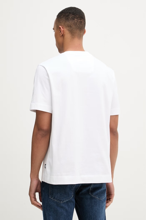 Abbigliamento BOSS t-shirt da uomo in cotone Tames 52 50560328 bianco
