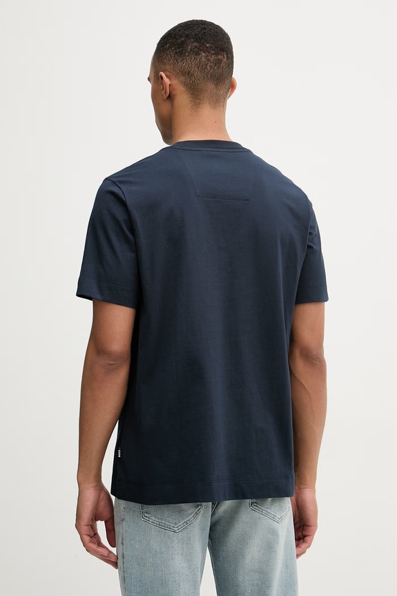 Abbigliamento BOSS T-shirt da uomo in cotone Tames 52 50560328 blu navy