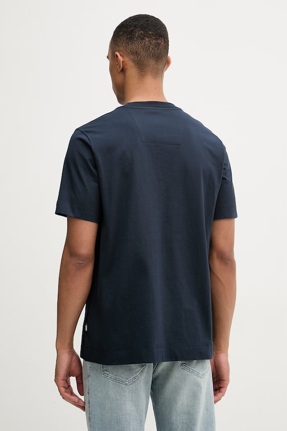 Abbigliamento BOSS T-shirt da uomo in cotone Tames 52 50560328 blu navy