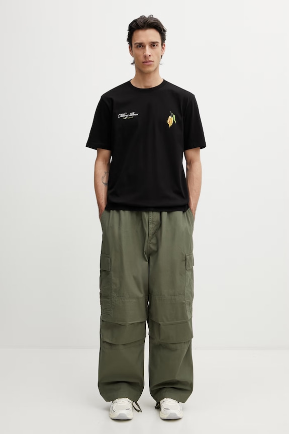 Filling Pieces Pepper t-shirt męski bawełniany 412620500287.130 czarny