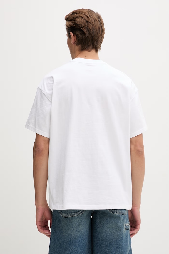 Abbigliamento Dickies t-shirt da uomo in cotone DK0A88850WH1 bianco