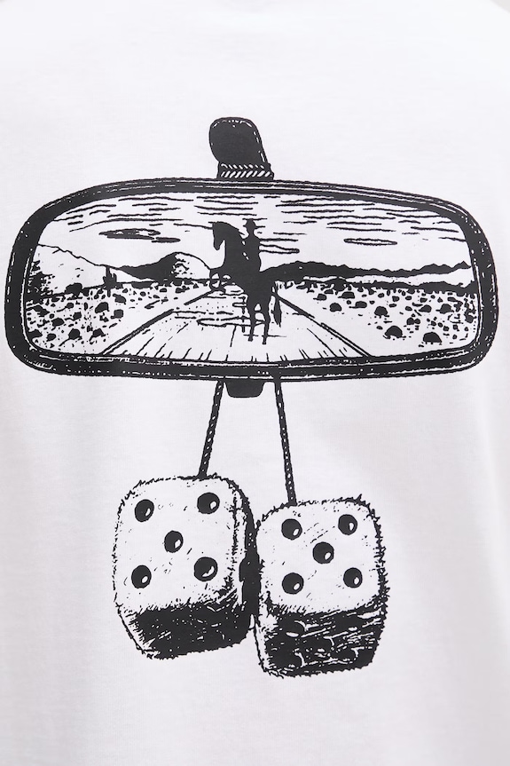 Dickies t-shirt ανδρικό βαμβακερό DK0A88GO0WH1 λευκό