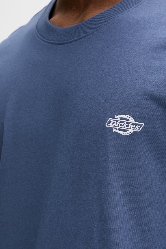 Dickies T-shirt basic męski bawełniany DK0A4YAIRI21 niebieski