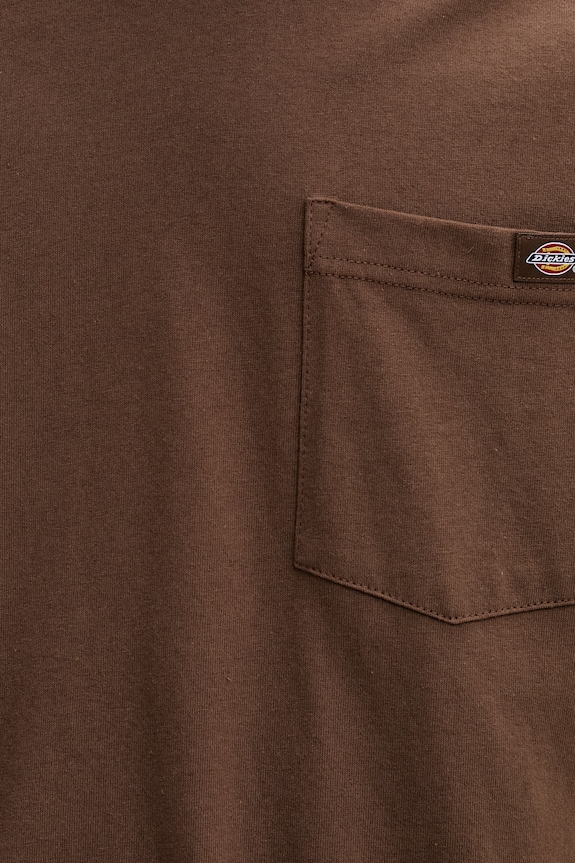 Dickies basic tričko pánske bavlnené DK0A4YFC0TB1 hnedá