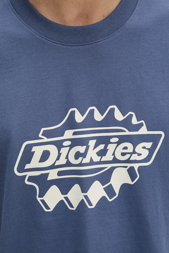Dickies tričko pánske bavlnené DK0A88PDRI21 modrá