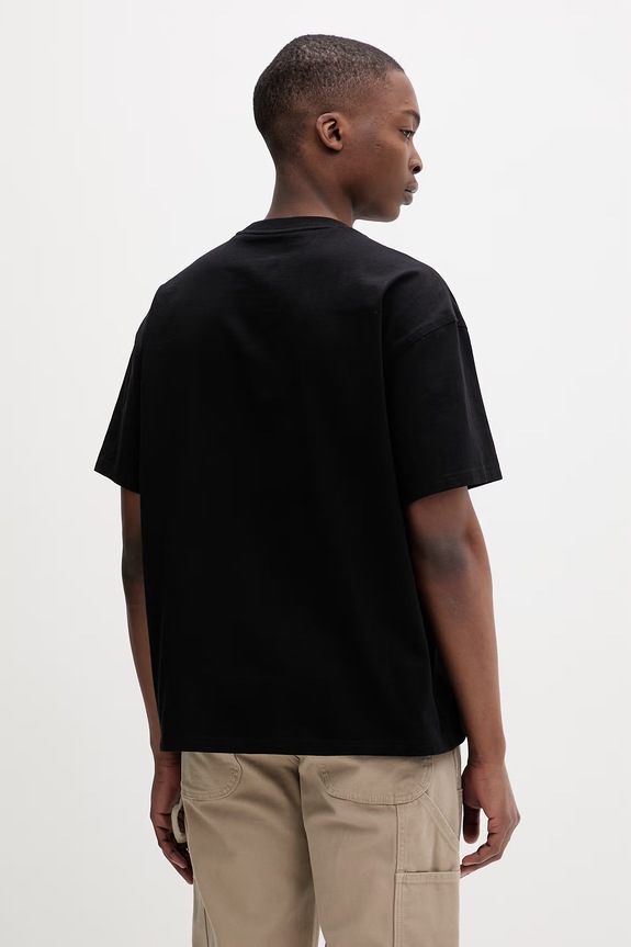 Odzież Dickies T-shirt męski bawełniany DK0A88PDBLK1 czarny