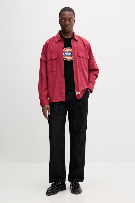 Dickies tricou pentru bărbați, din bumbac DK0A88FGBLK1 negru SS26