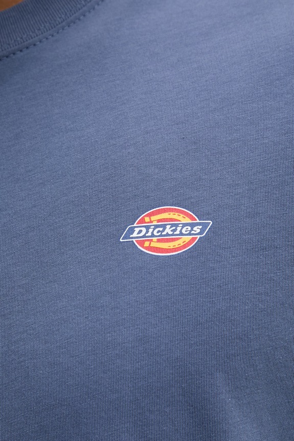 Bavlnené tričko Dickies DK0A4XDBRI21 modrá