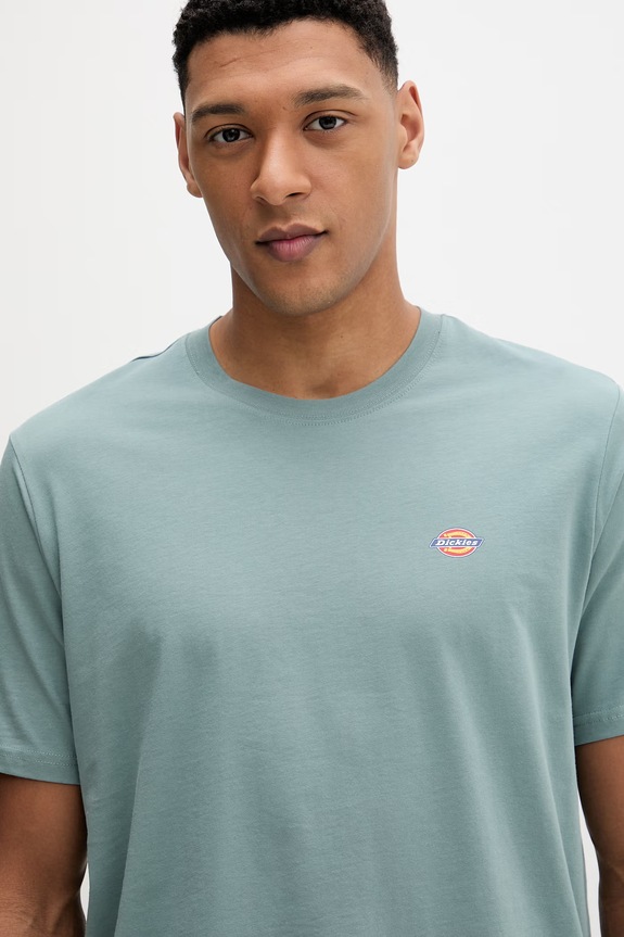 Bavlnené tričko Dickies zelená DK0A4XDBL371