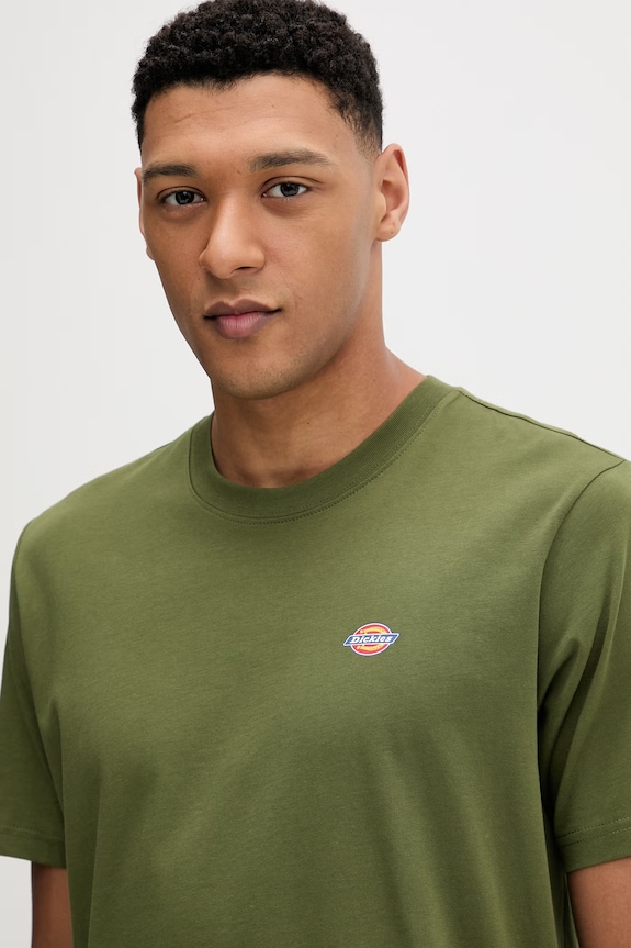 Bavlnené tričko Dickies zelená DK0A4XDBK721