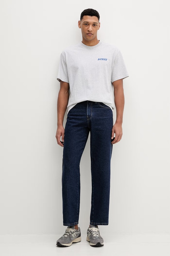 Bavlnené tričko Dickies DK0A8853A281 sivá SS26