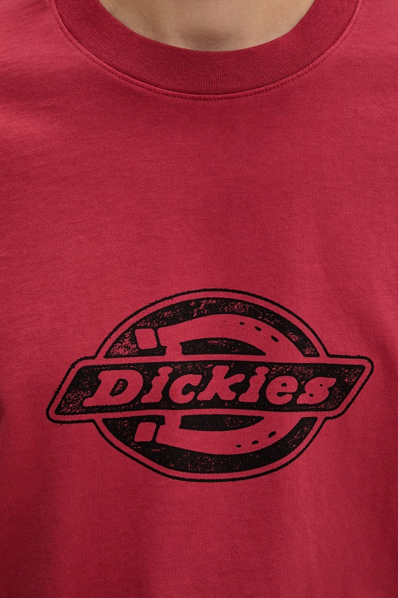Dickies t-shirt da uomo in cotone DK0A88GNL331 rosso