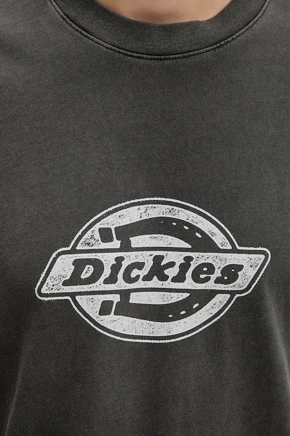 Dickies T-shirt ανδρικό βαμβακερό DK0A88GNBLK1 γκρί