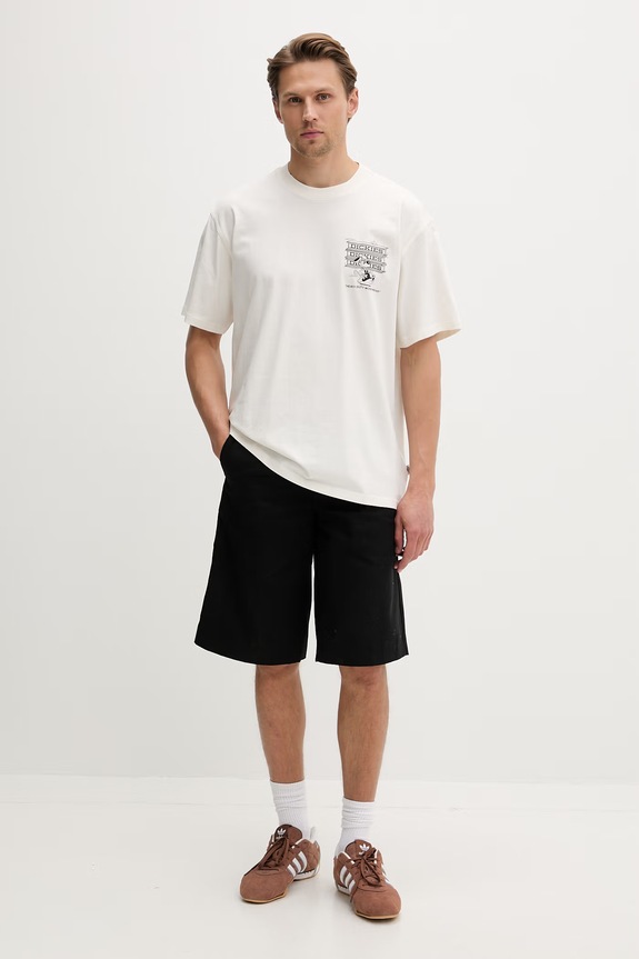 Dickies t-shirt da uomo in cotone DK0A88JHC481 beige SS26