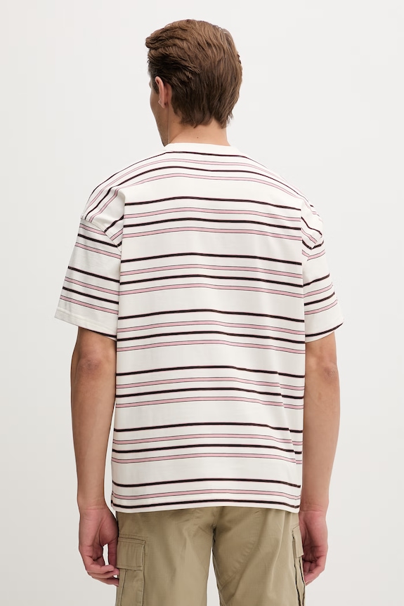 Ρούχα Dickies T-shirt ανδρικό βαμβακερό DK0A88GFC481 μπεζ