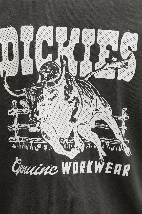 Dickies T-shirt męski bawełniany DK0A883BBLK1 szary