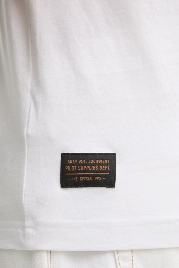 Βαμβακερό μπλουζάκι Aeronautica Militare TS2536UJ00641