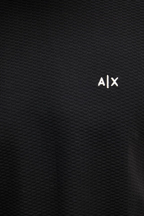 Armani Exchange t-shirt férfi pamut XM002453.AF10337 fekete