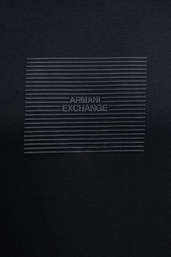 Armani Exchange t-shirt męski bawełniany XM002456.AF10356 granatowy