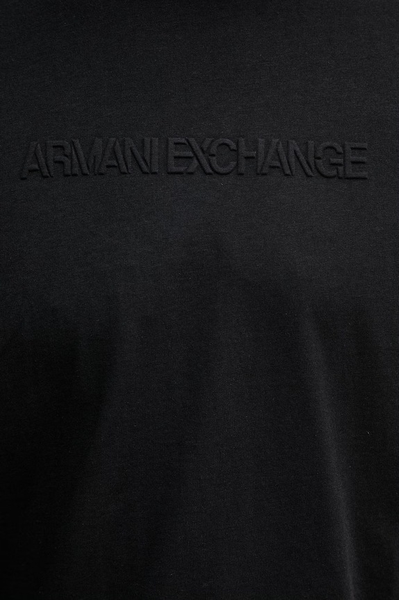Armani Exchange tricou pentru bărbați, din bumbac XM002467.AF10356 negru