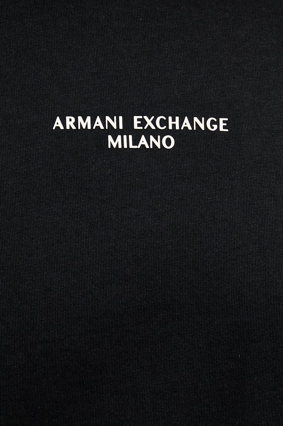 Armani Exchange t-shirt męski bawełniany XM002492.AF10356 czarny