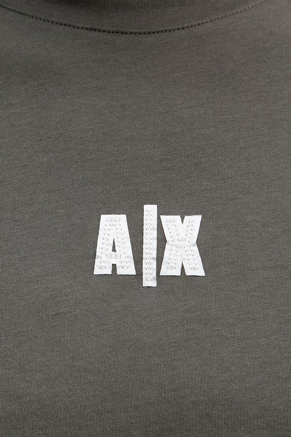 Pánske bavlnené tričko Armani Exchange XM002509.AF10358 zelená