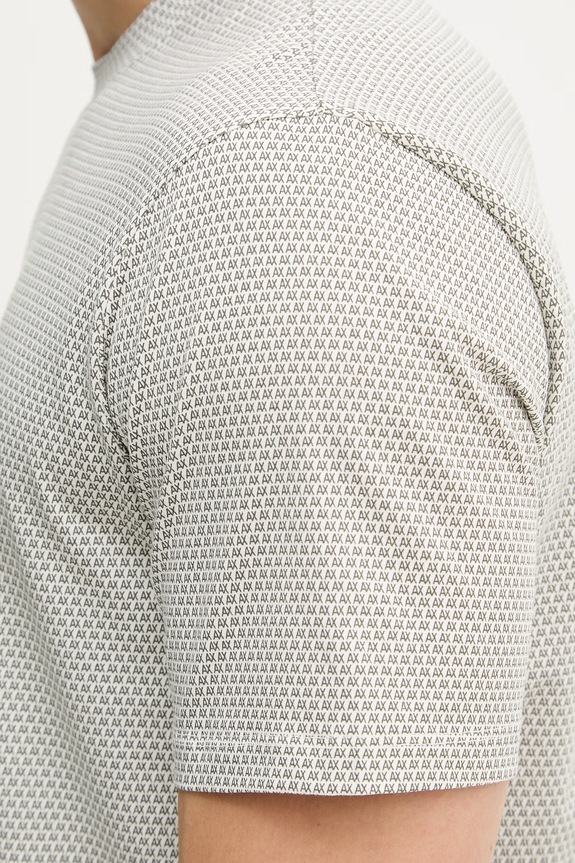 Armani Exchange t-shirt męski bawełniany XM002511.AF10356 zielony