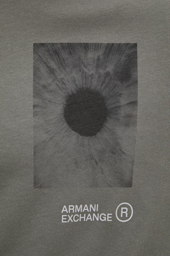 Armani Exchange t-shirt męski bawełniany XM002524.AF10334 zielony