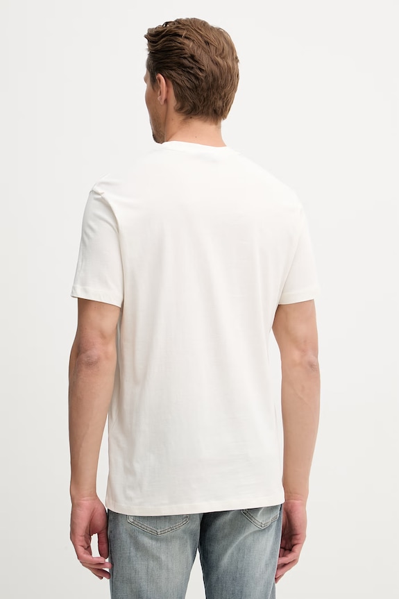 Îmbrăcăminte Armani Exchange tricou bărbătesc bumbac XM002776.AF10356 bej
