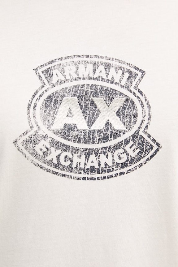 Armani Exchange tricou bărbătesc bumbac XM002776.AF10356 bej