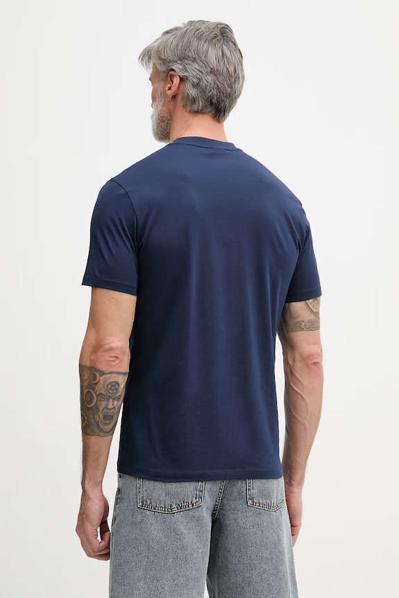 Oblečenie Armani Exchange tričko pánske bavlnené XM002776.AF10356 tmavomodrá