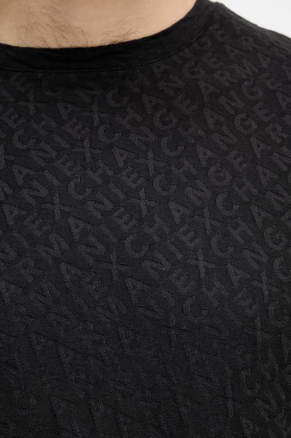 Armani Exchange tricou pentru bărbați, din bumbac XM002821.AF10337 negru