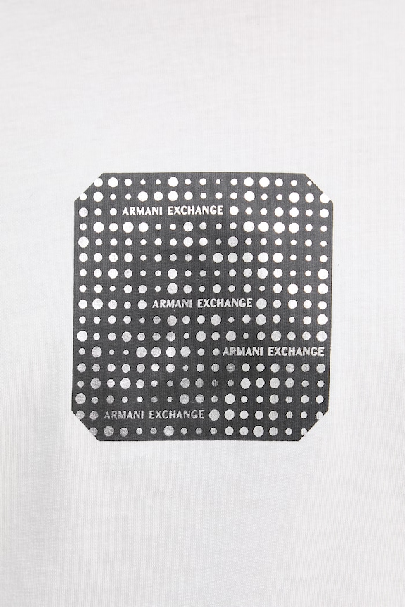 Armani Exchange tričko pánske bavlnené XM002230.AF12308 béžová
