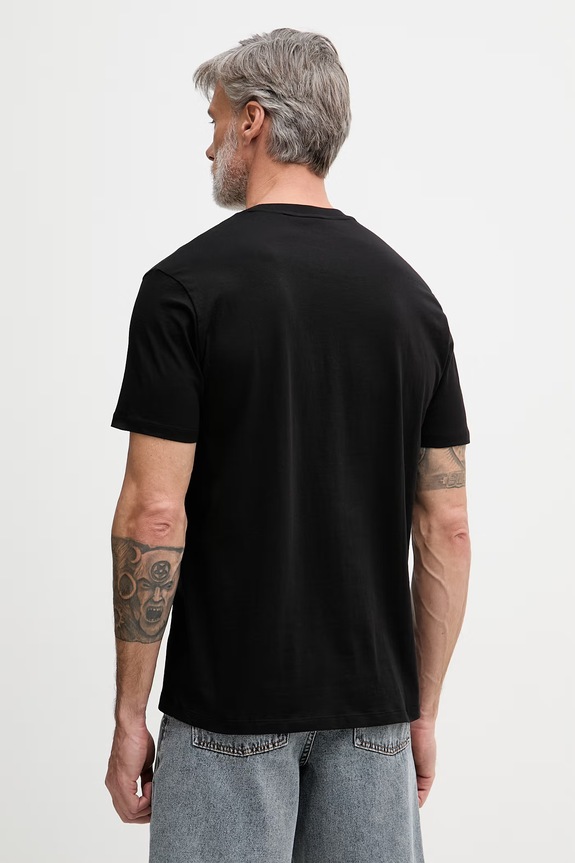 Oblečenie Armani Exchange tričko pánske bavlnené XM002230.AF12308 čierna